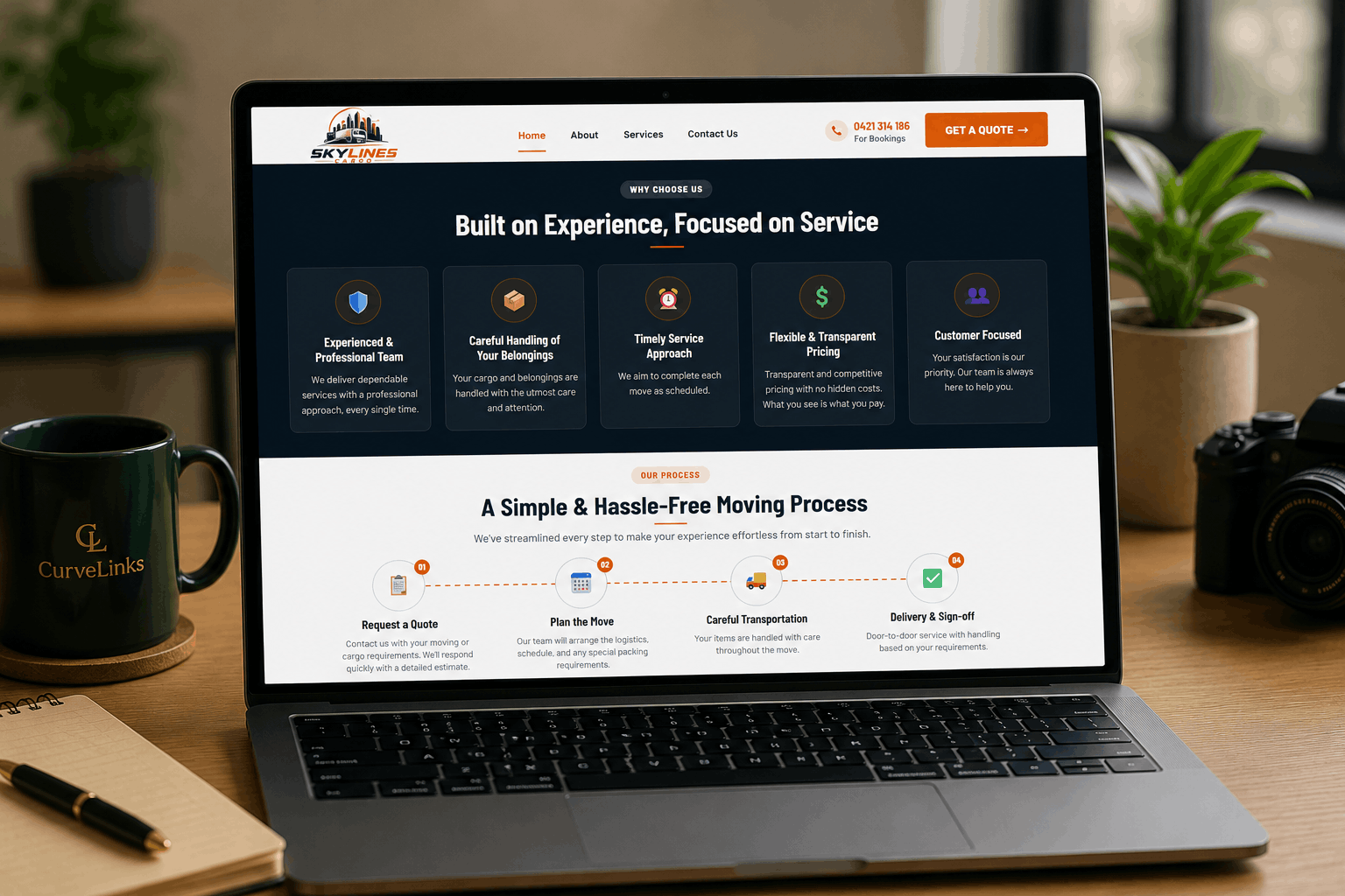 Skyline Cargo Website Project