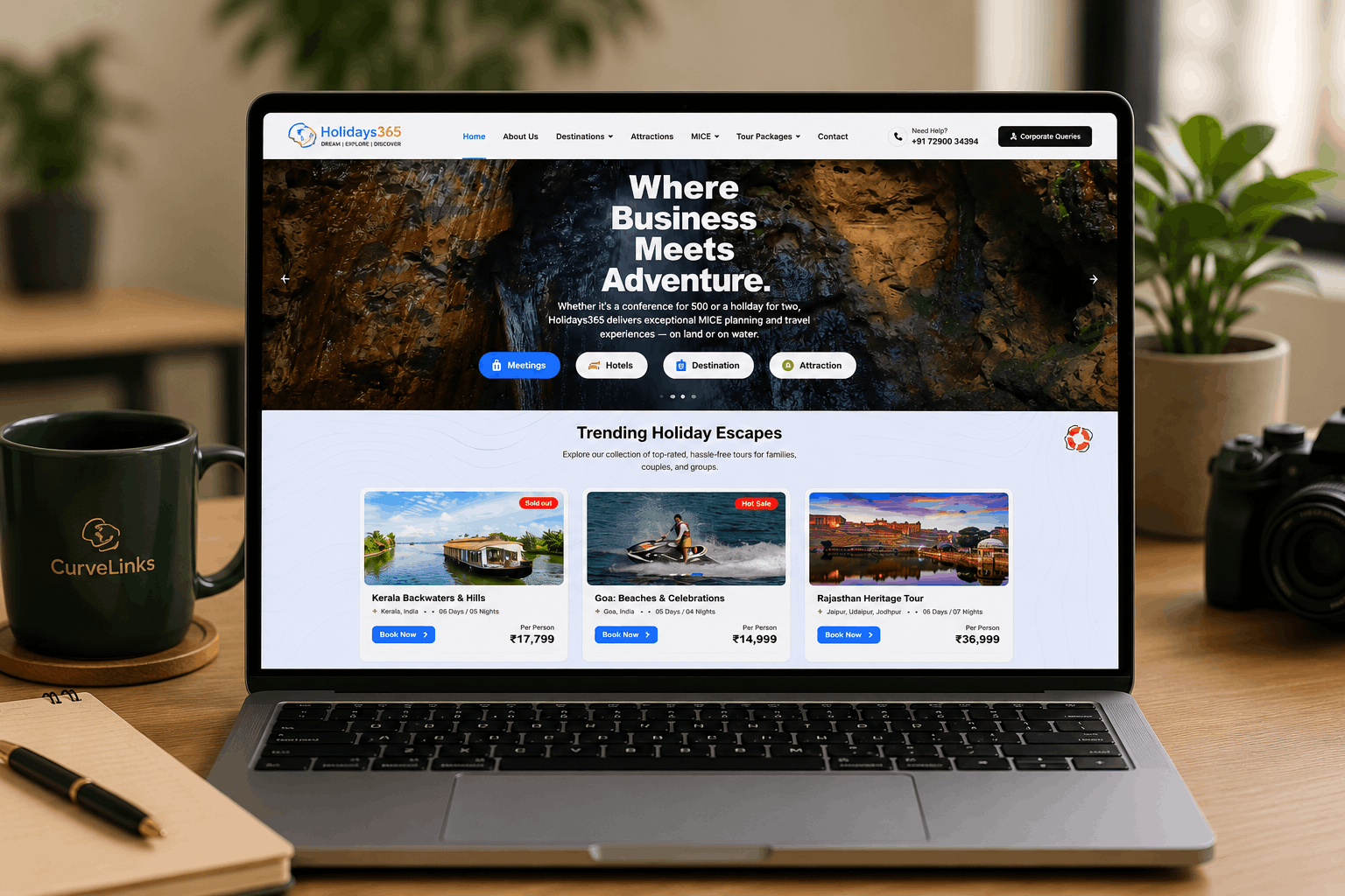 Holiday365 Website Project
