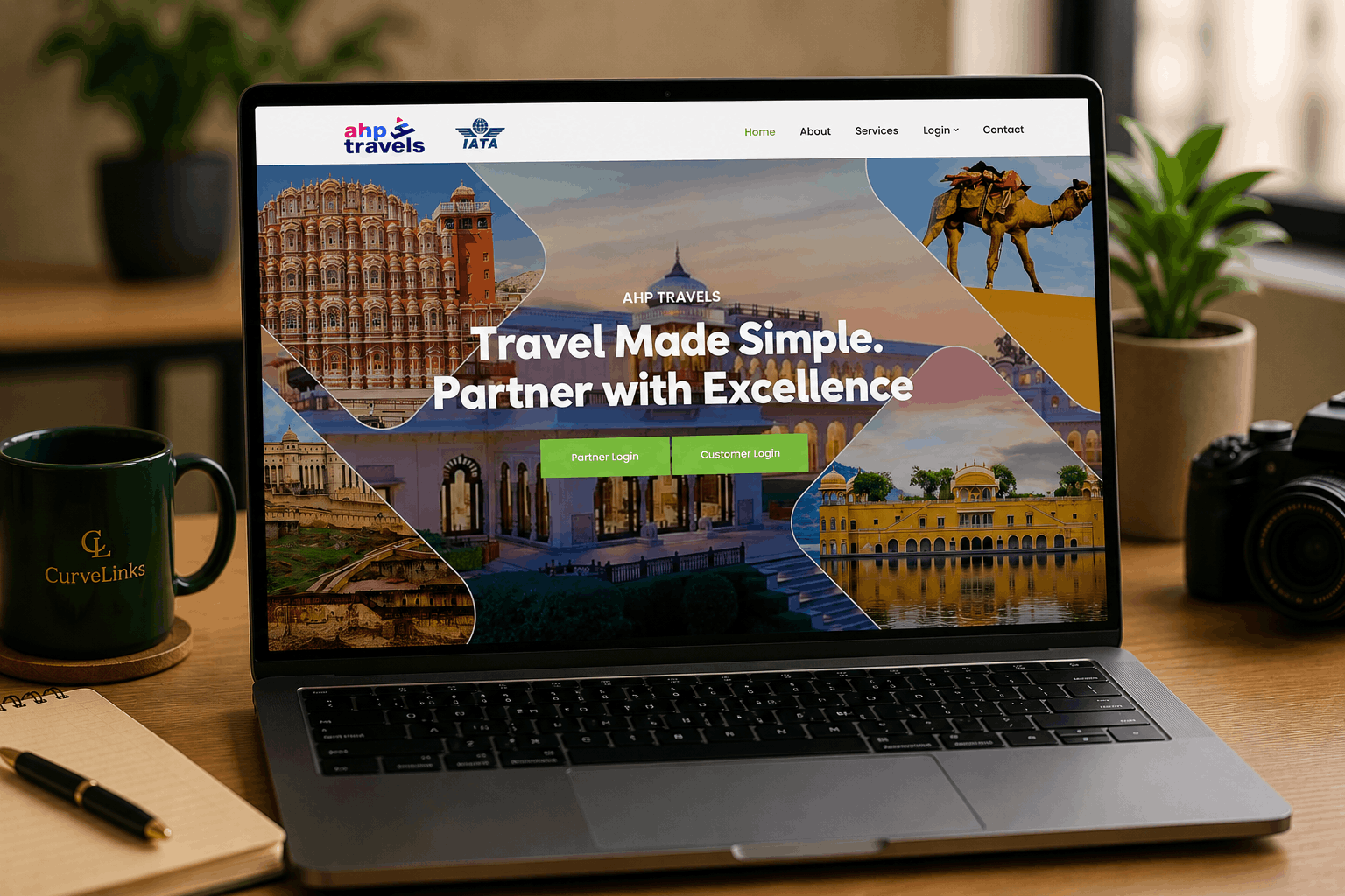 AHP Travels Website Project