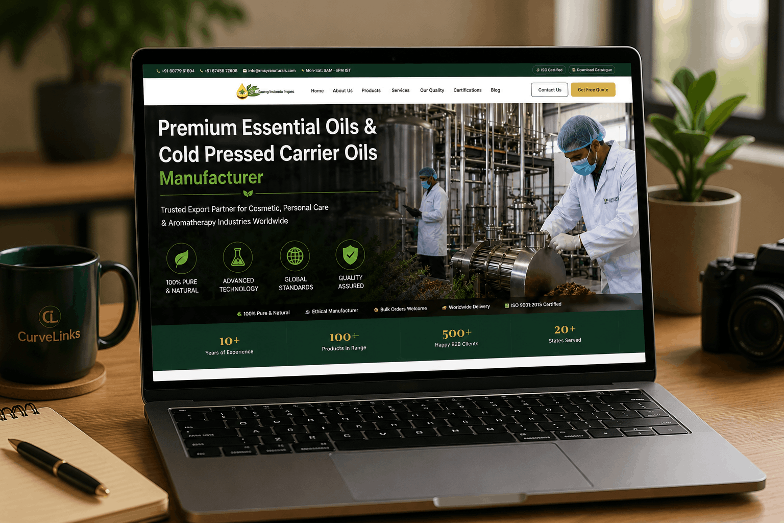 Rmayra Naturals Website Project